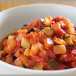 【ｾｺﾏﾏ】昼休みの日替わり定食が鶏のトマト煮込みだったので、なんとなく思い出して「昨日ラタテュイユを作り過ぎたんだよね～」と話していたら真後ろにいたらしい社内でも有名なｾｺﾏﾏが…