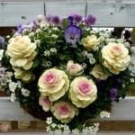 【泥ママ】ホムセンで見かけたハンギングがすんごく素敵で見よう見真似で同じような物を作ってみた。 それを庭先のアーチにぶら下げていたっら、夜半に外からガチャガチャいう音がする。