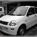 【微ホラー】隣マンションの駐車場に長い間停まりっぱなしになってた車の整備を頼まれた。何でこんなに長い間ほったらかしにしてたんだ？と思いながら車を動かし、その後駐車してた場所の地面を見てびっくり！！